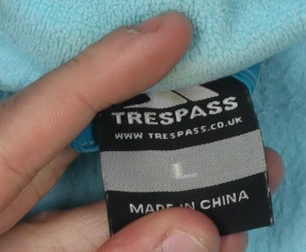 Unisex Adults UK Size L Trespass Blue Puffer Jacket