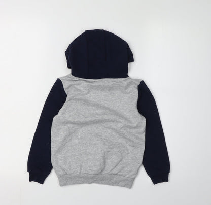 Disney Boys Grey Hoodie 4-5Y Mickey & Friends