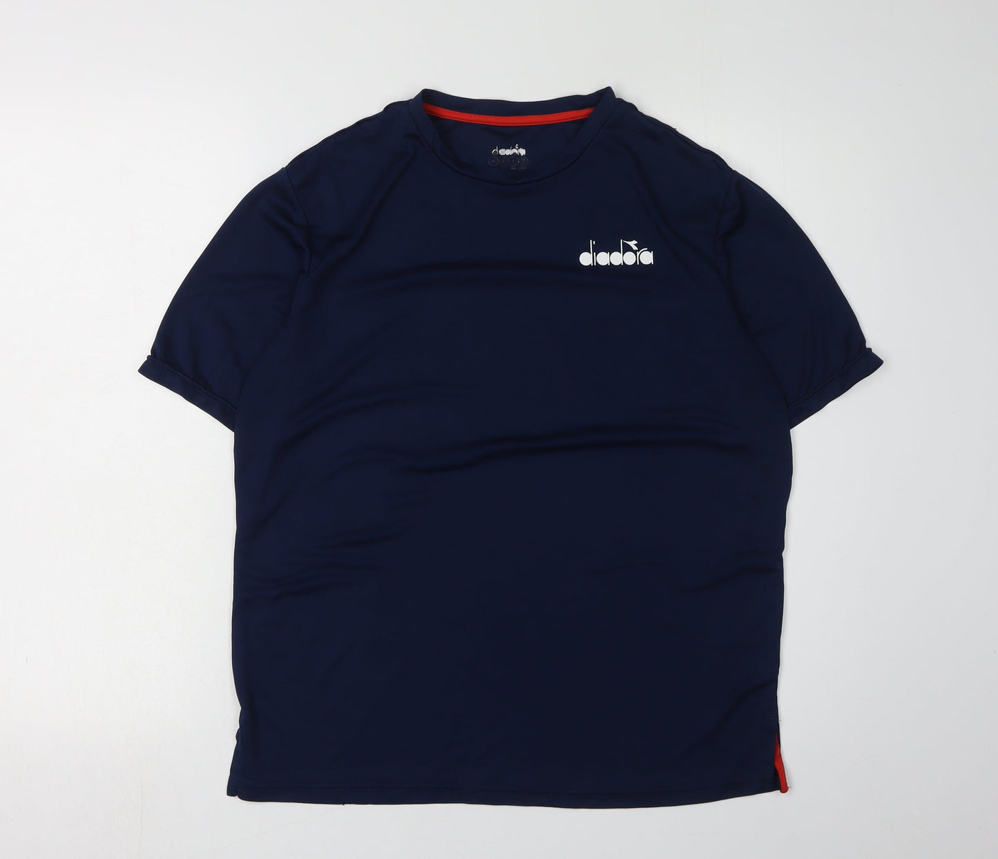 Diadora Men's Blue T-Shirt M Gym & Training Top