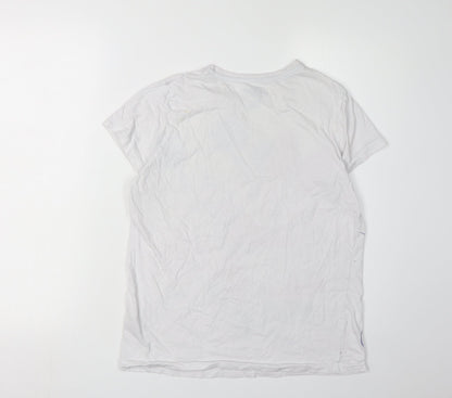 Disney Girls White T-Shirt 12-13Y Mickey & Minnie Graphic