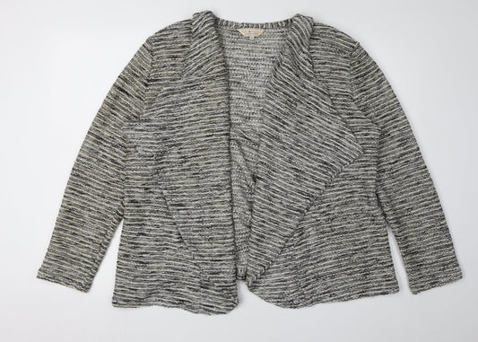 Womens UK Size 20 Dorothy Perkins Grey Cardigan Jumper