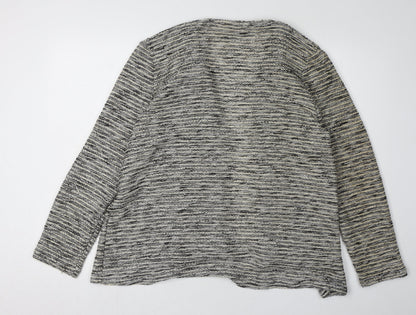 Womens UK Size 20 Dorothy Perkins Grey Cardigan Jumper