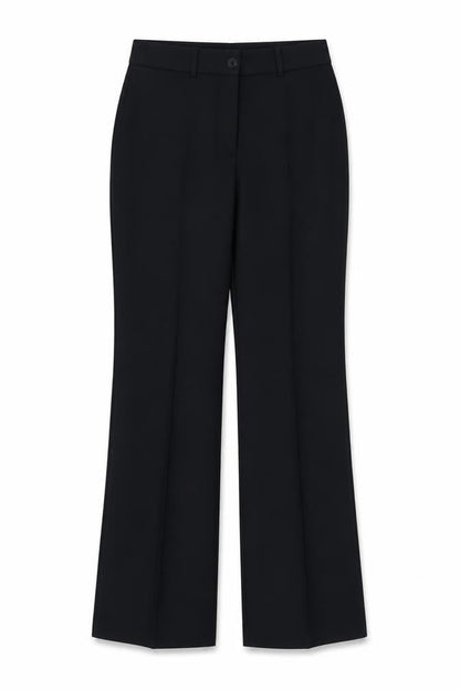 Womens UK Size 12 John Lewis & Partners Regular Fit Dress Pants Black Trousers