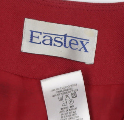 Eastex Women's Red Blazer, Size 16, Regular Fit