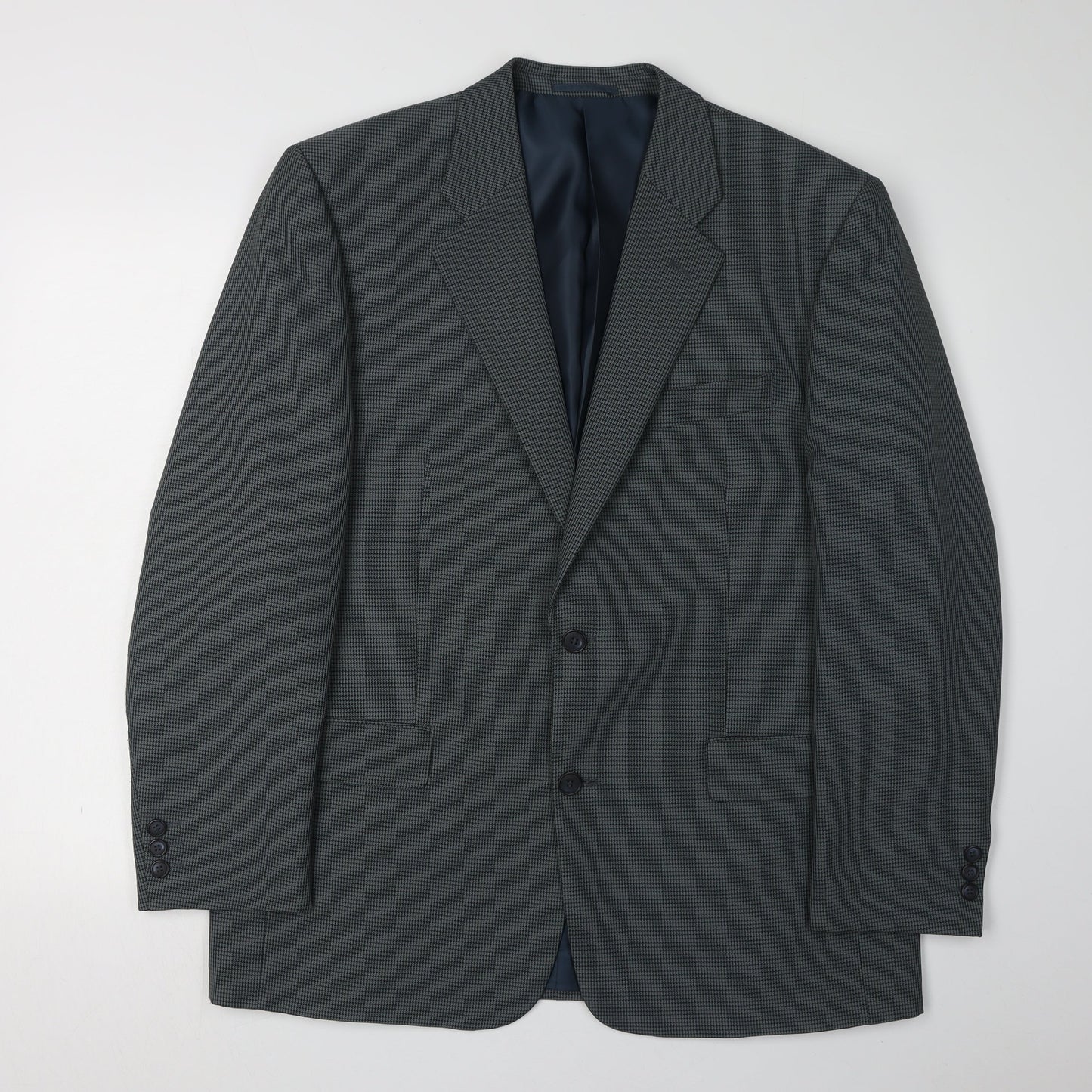 Mens UK Size 42 Simon Taylor Regular Green Suit Jacket