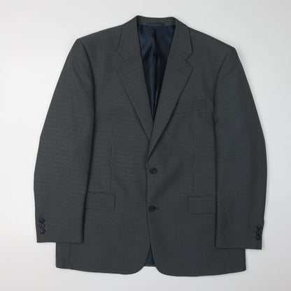 Mens UK Size 42 Simon Taylor Regular Green Suit Jacket