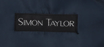 Mens UK Size 42 Simon Taylor Regular Green Suit Jacket