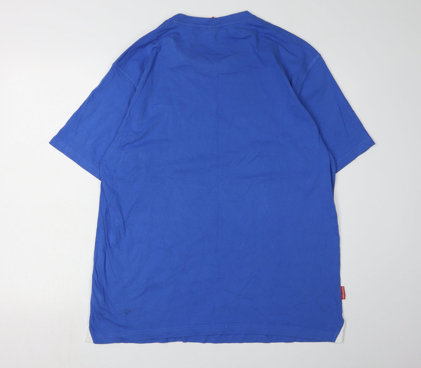 Slazenger Men's Blue XL Crew Neck T-Shirt