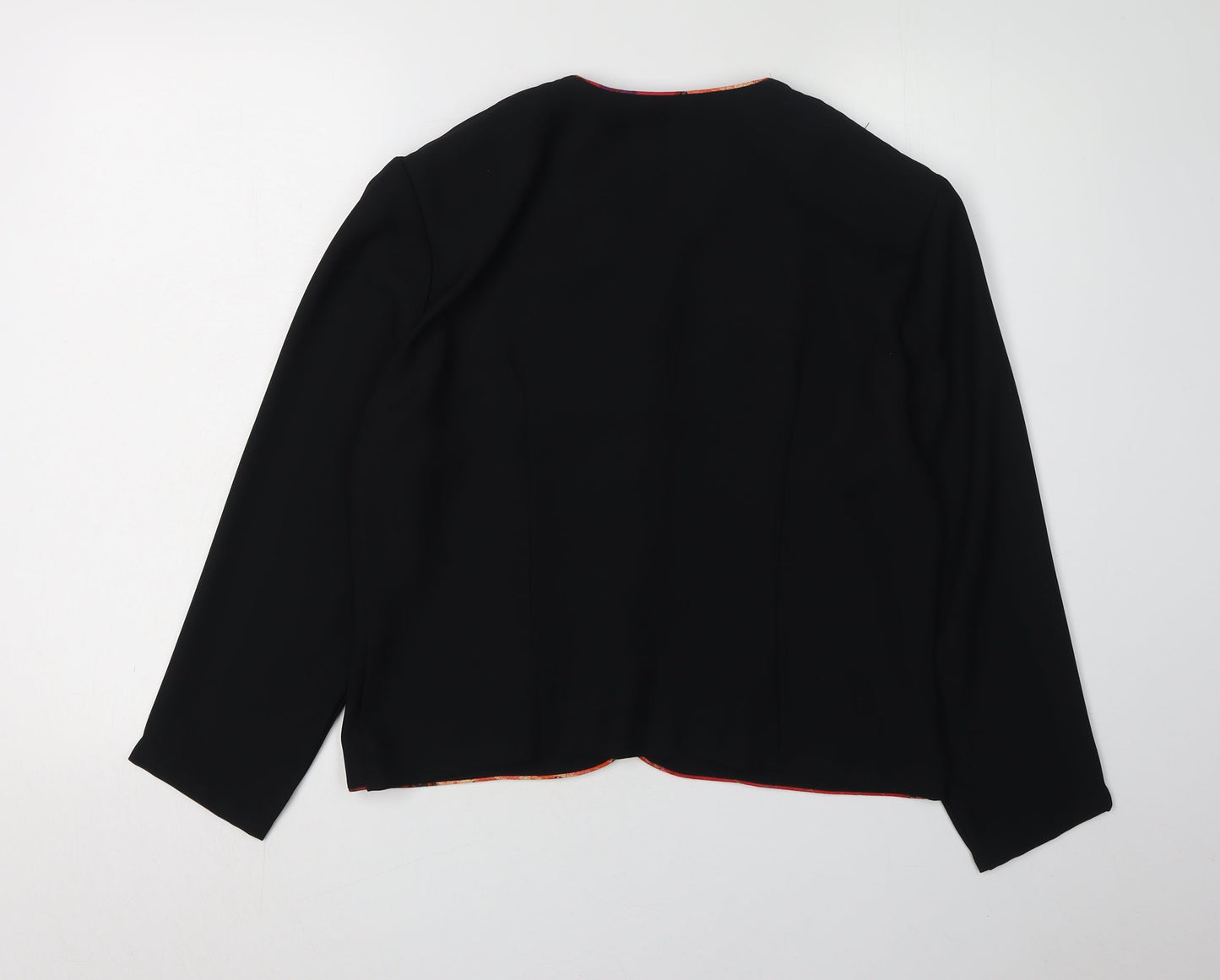 Cipriani Women's Black Suit Jacket Size 14 Polyester