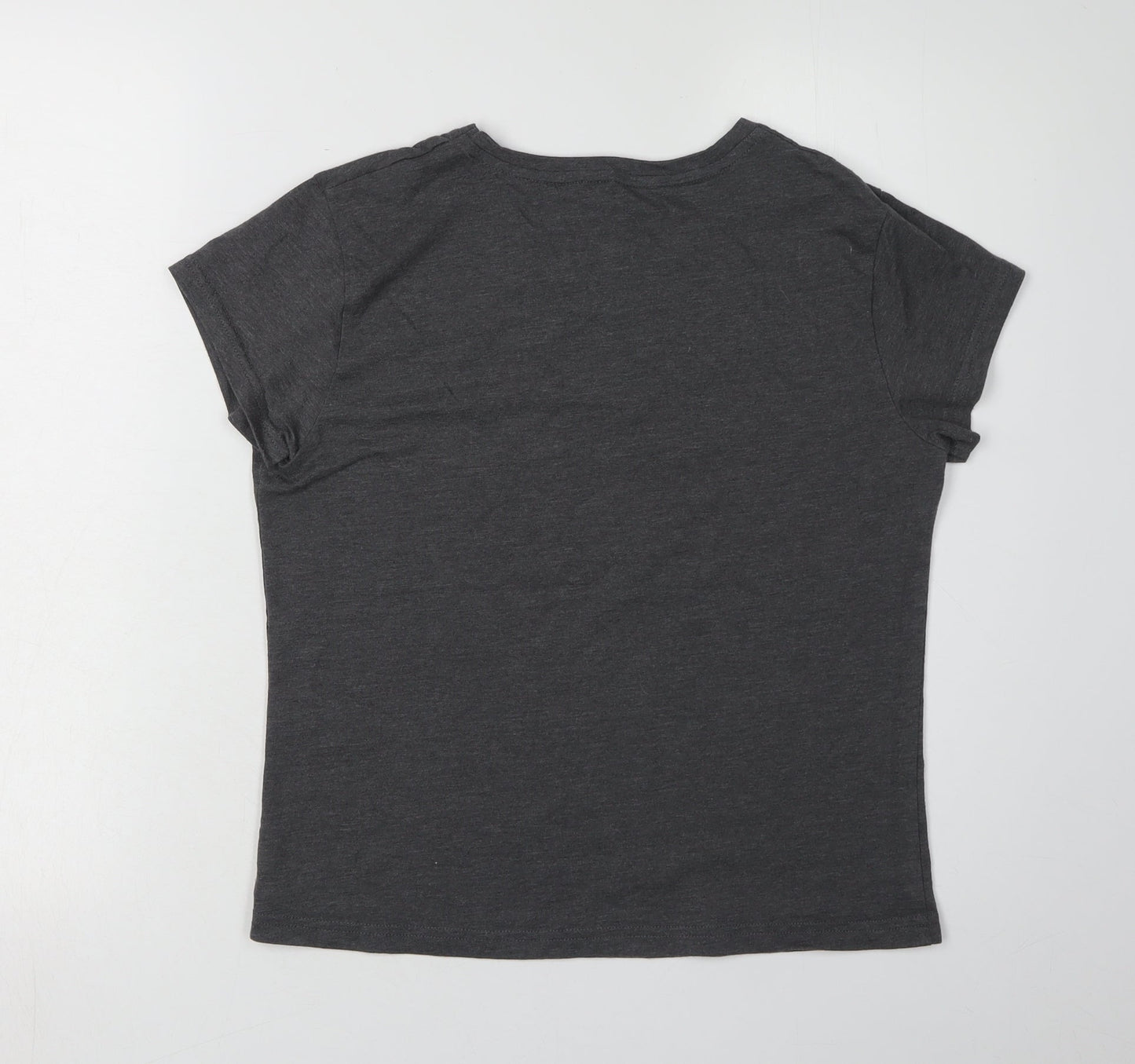 Teens UK Size 8 Disney at George Black Basic T-Shirt
