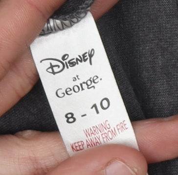Teens UK Size 8 Disney at George Black Basic T-Shirt