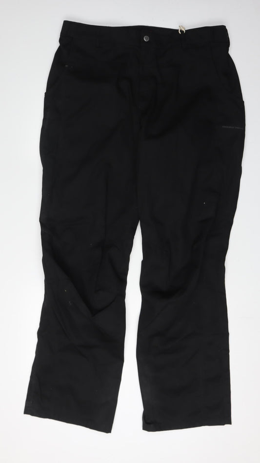 Strauss Men's Black Trousers Size 58