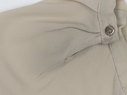 Womens UK Size S Wallis Beige Basic Blouse