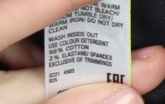 Marks and Spencer Men's Black XL Straight Trousers