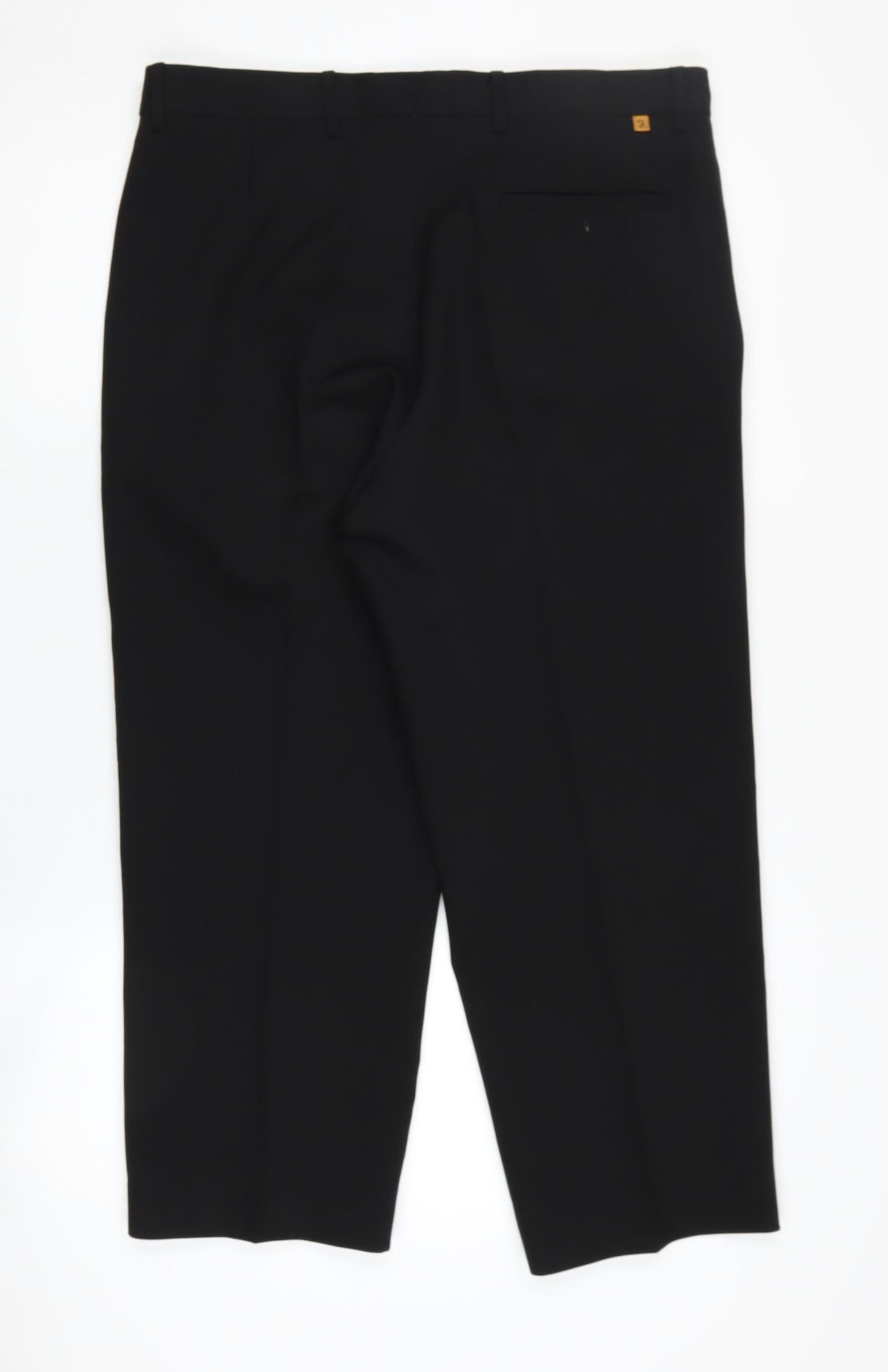 Farah Women's Black Trousers Size 14 Straight Leg