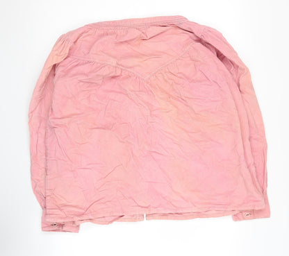 FatFace Women's Pink Blouse Size 14 Long Sleeve