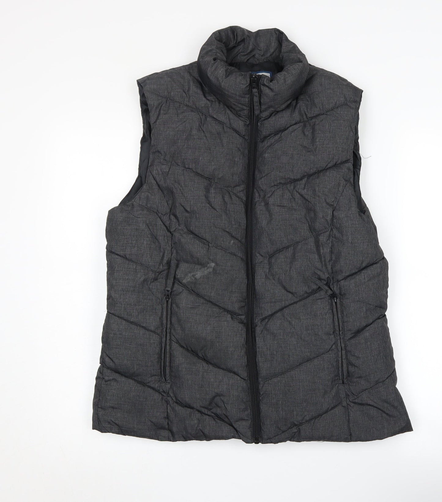 Womens UK Size 14 Mountain Warehouse Grey Puffer Jacket