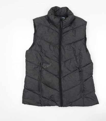 Womens UK Size 14 Mountain Warehouse Grey Puffer Jacket
