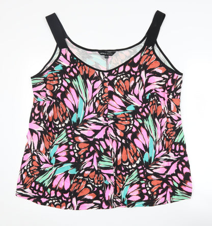 Capsule Women's Multicoloured Plus Tank Top