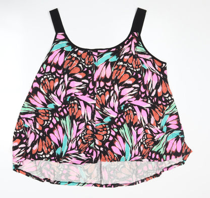 Capsule Women's Multicoloured Plus Tank Top