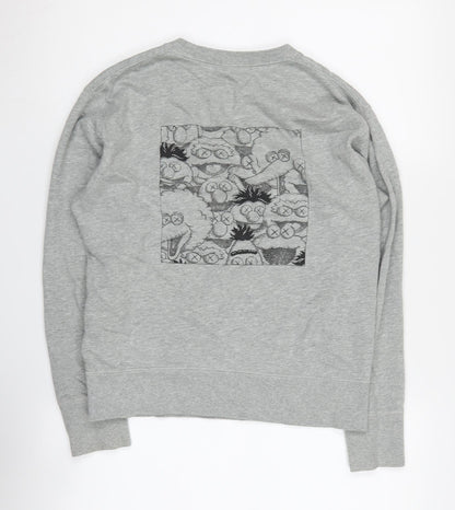 Uniqlo Women’s Grey XS Crew Neck Pullover Sweatshirt