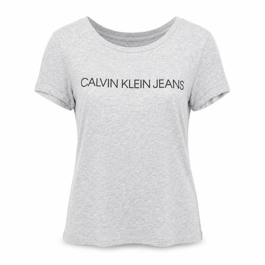 Womens UK Size XS Calvin Klein Grey  T-Shirt