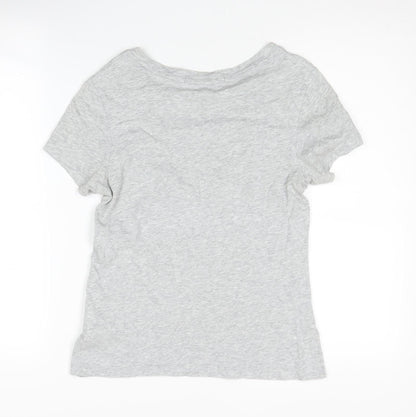 Womens UK Size XS Calvin Klein Grey  T-Shirt