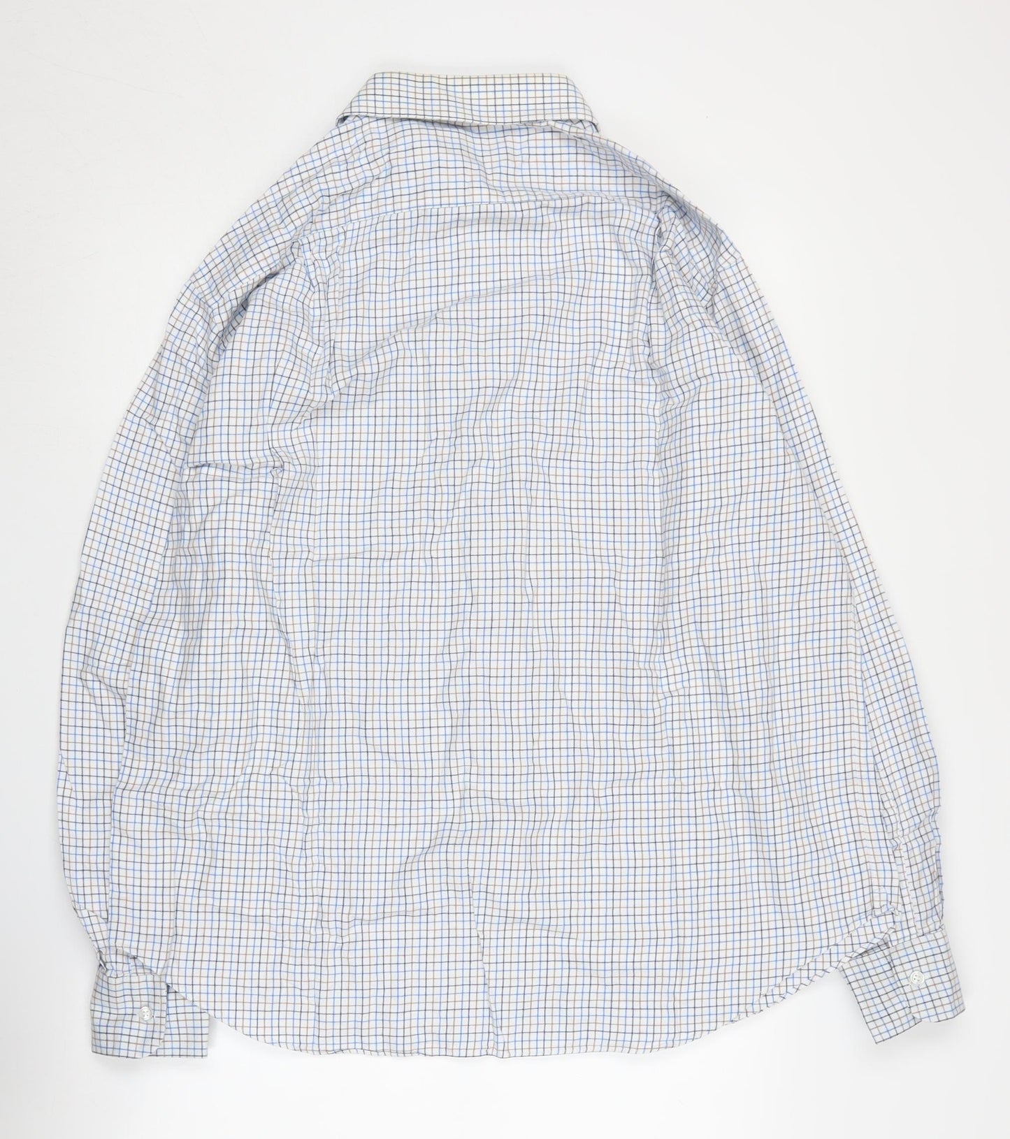 Marks and Spencer Men's Multicoloured Check Shirt 44-45