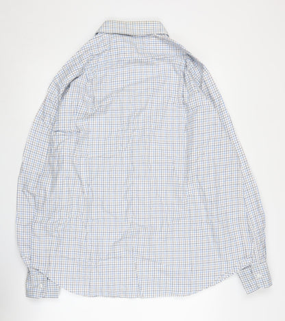 Marks and Spencer Men's Multicoloured Check Shirt 44-45