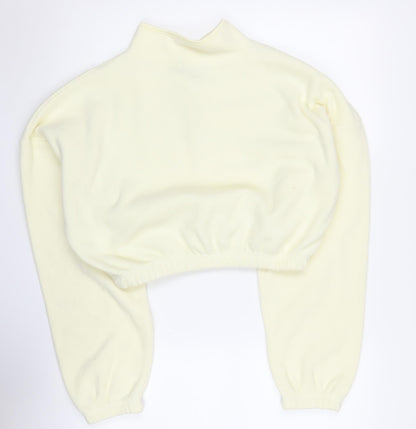 PrettyLittleThing Women’s Ivory Pullover Sweatshirt S