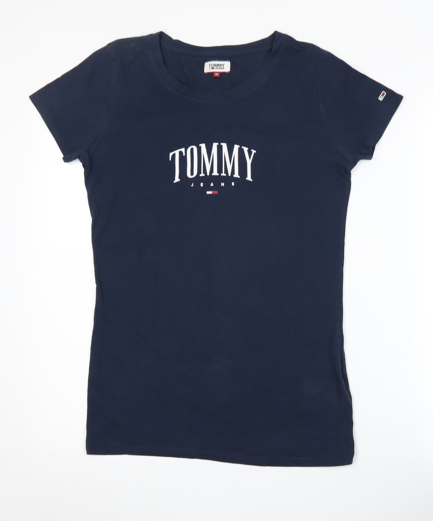 Tommy Jeans Men's Medium Blue Crew Neck T-Shirt