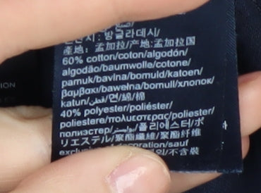 Tommy Jeans Men's Medium Blue Crew Neck T-Shirt