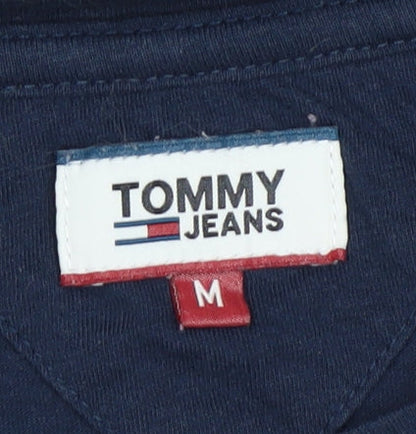 Tommy Jeans Men's Medium Blue Crew Neck T-Shirt