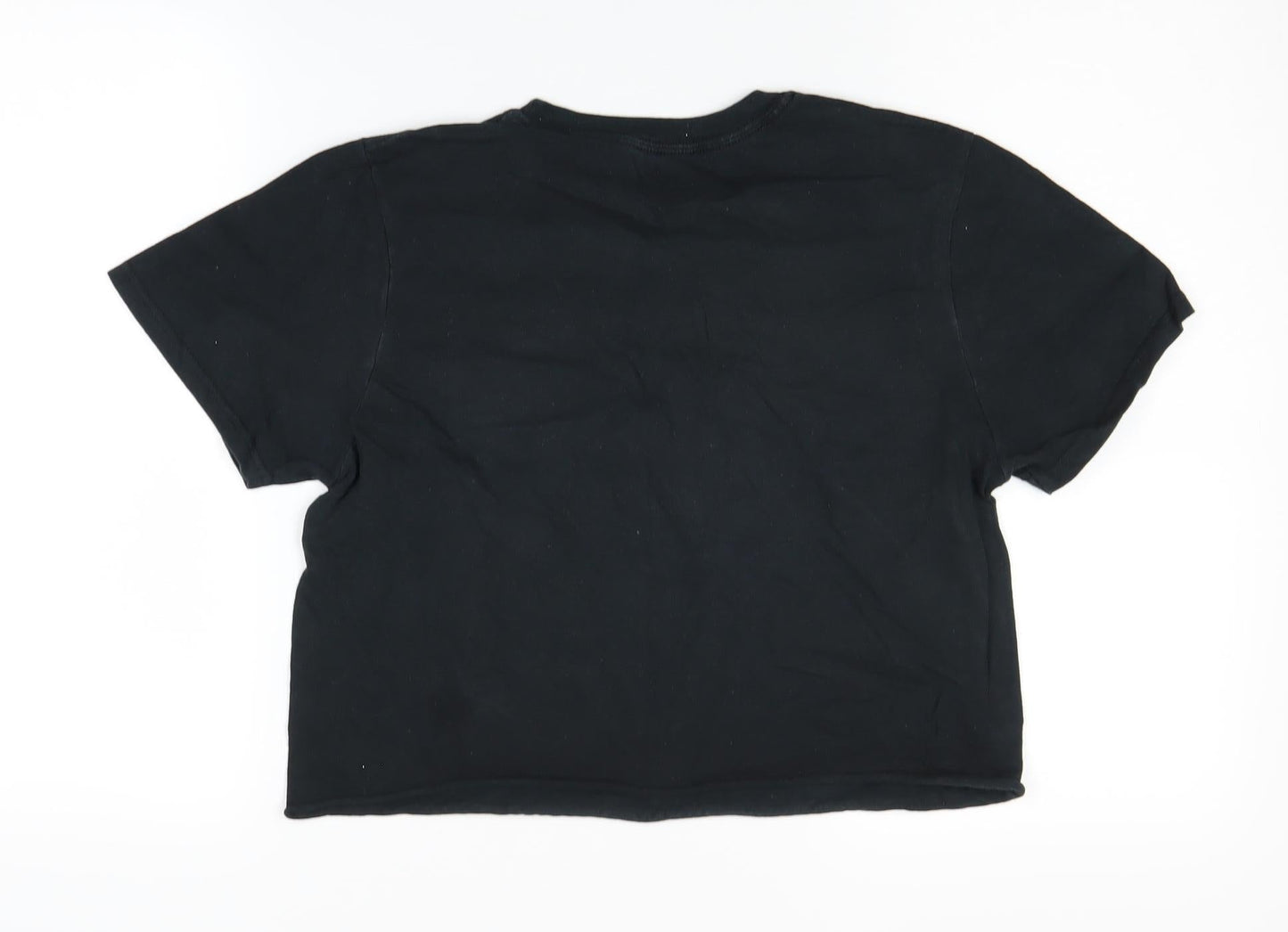 Unisex Adults UK Size M Coca-Cola Black  T-Shirt