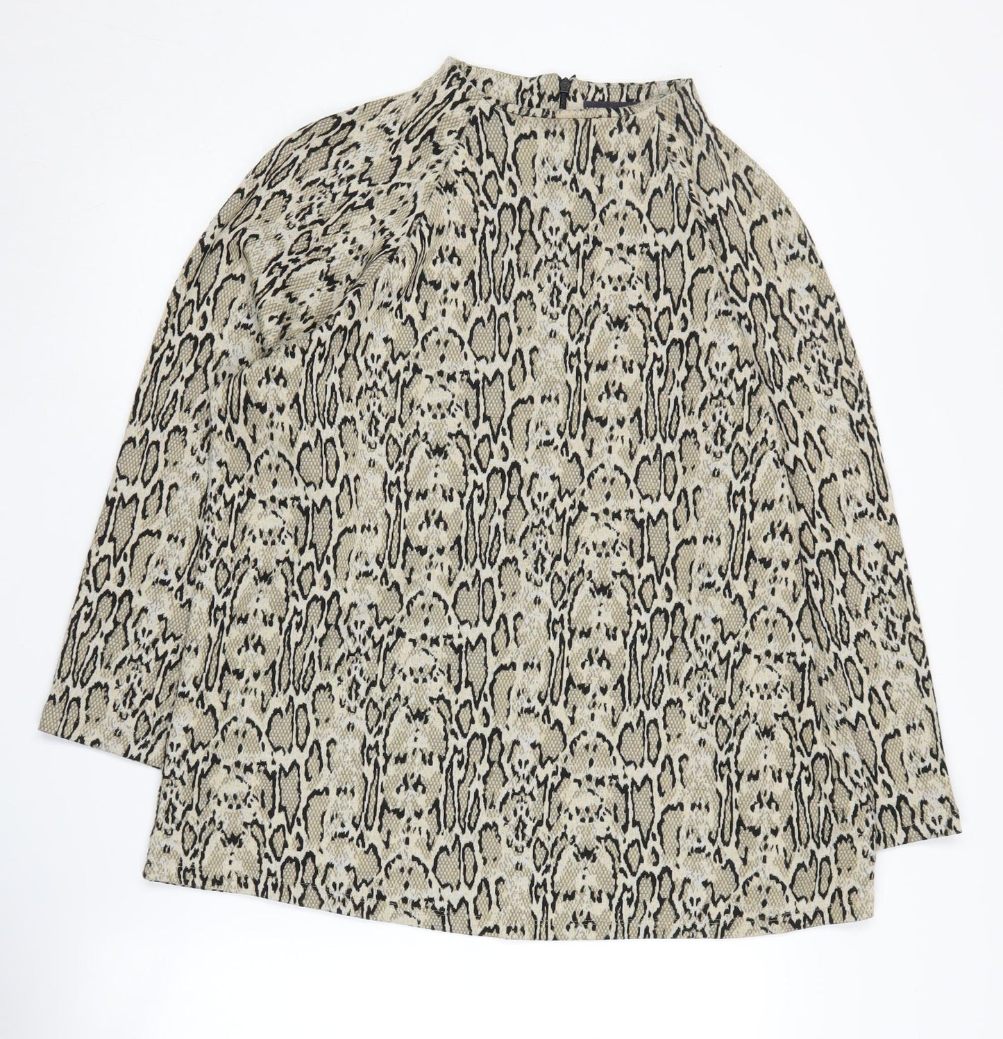 Womens UK Size 18 Marks and Spencer Beige Cape Jumper