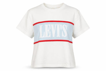 Womens UK Size 2XS Levi's White Basic T-Shirt