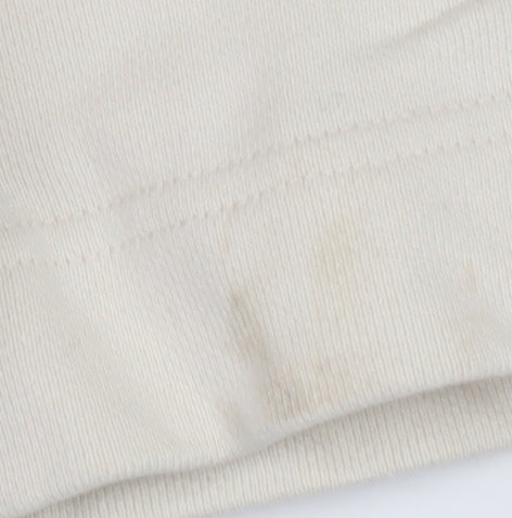 H&M Women's Beige Crew Neck Sweatshirt Size S