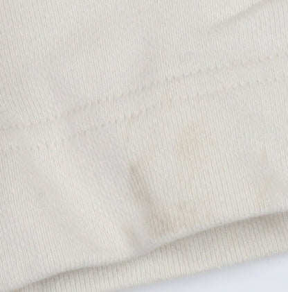 H&M Women's Beige Crew Neck Sweatshirt Size S