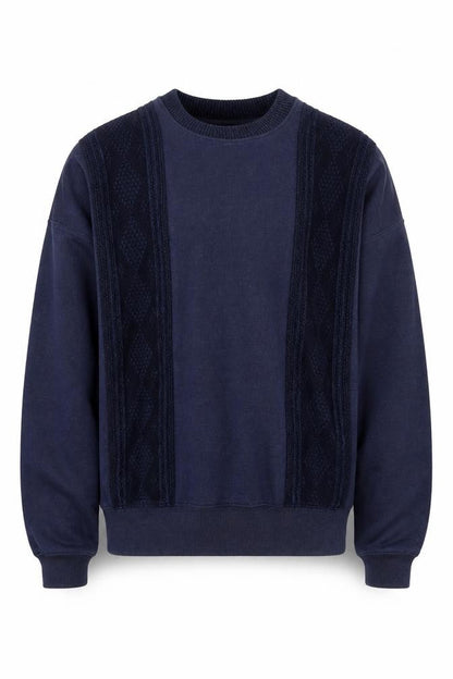 Mens UK Size M Marks and Spencer Blue Pullover Sweatshirt
