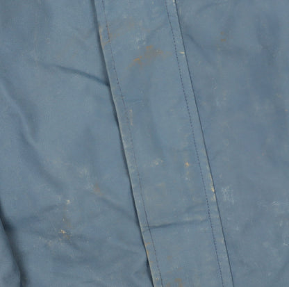 Mens UK Size XL Halbro Blue Windbreaker Coat