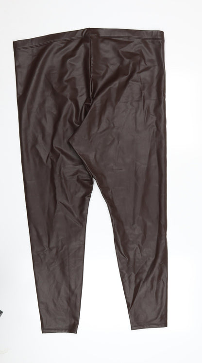 Womens UK Size XL H&M   Brown Leggings