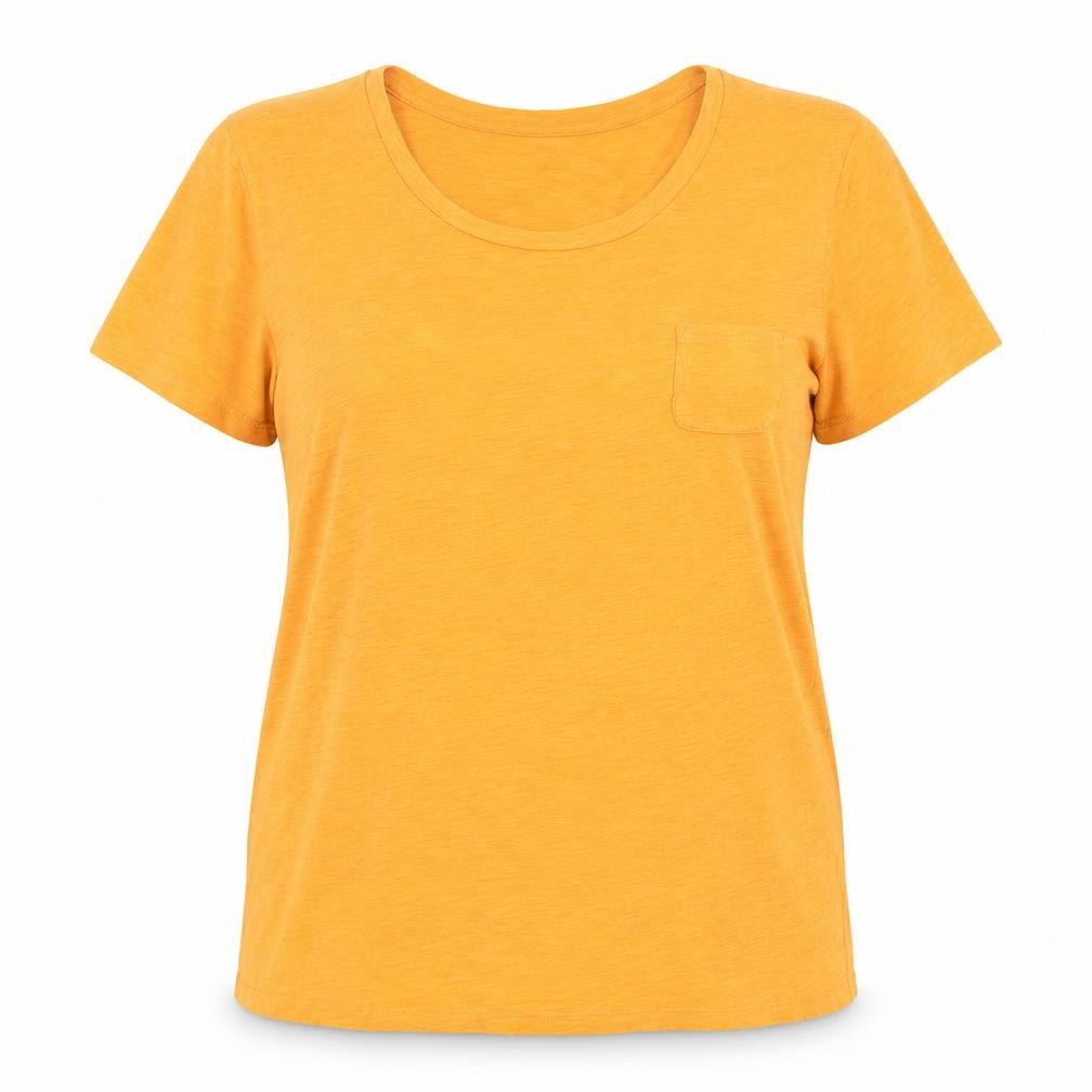 Womens UK Size XL Gap Orange Basic T-Shirt