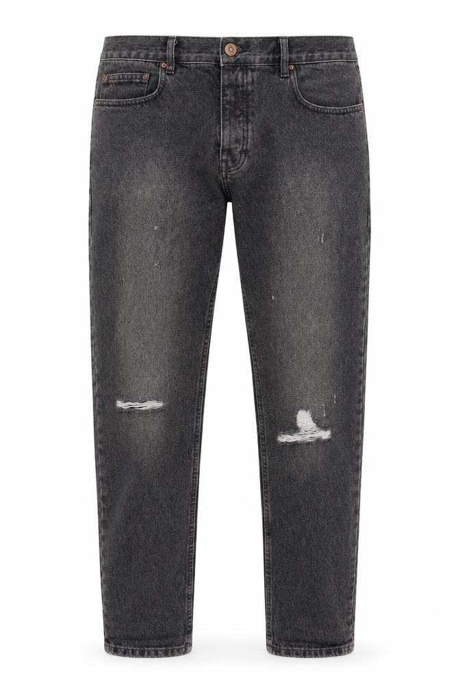 Mens UK Size L NEXT Slim Fit Slim Black Jeans