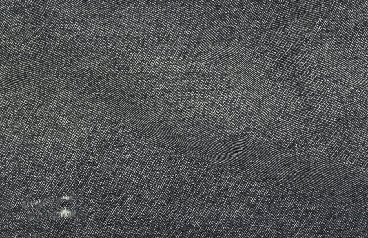 Next Men's Slim Black Jeans, L Size, Distressed Style