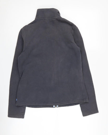 Domyos Boys Black Basic Jacket S Full Zip Autumn Winter