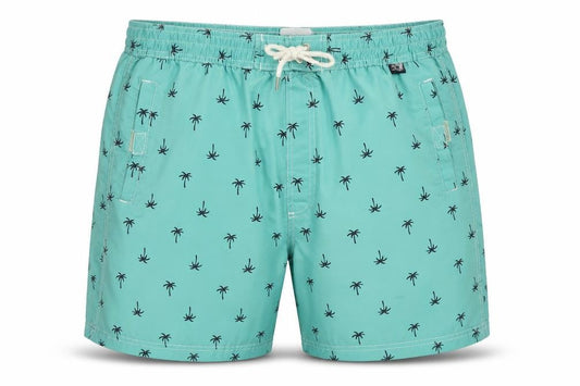 Front view of Regatta Men's Green Palm Swim Shorts 2XL for Beach & Pool