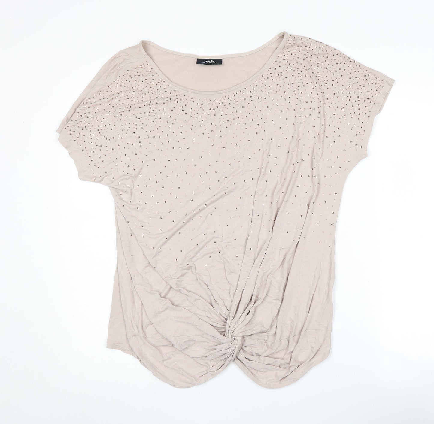 Womens UK Size 18 Wallis Beige  T-Shirt
