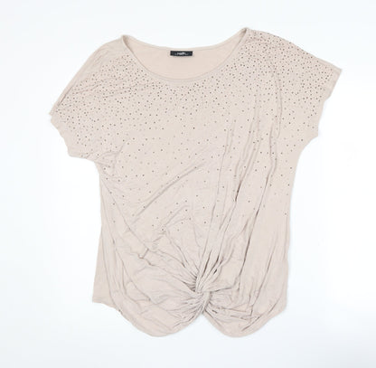 Womens UK Size 18 Wallis Beige  T-Shirt