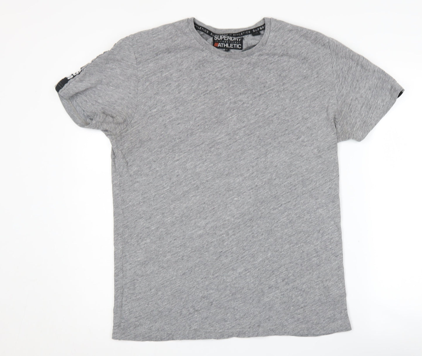 Superdry Men's Grey Athletic T-Shirt Size L
