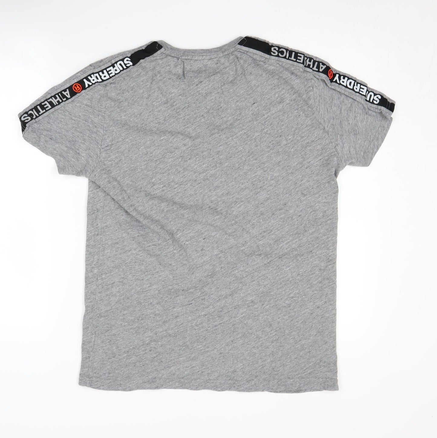 Superdry Men's Grey Athletic T-Shirt Size L